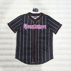 Goosebumps Baseball Button-up Jersey Unisex | size M